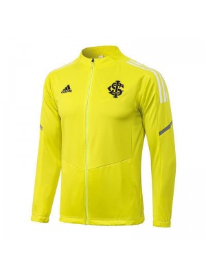 Sport Club Internacional Yellow Men's Football Jacket Soccer Tracksuit 2021-2022