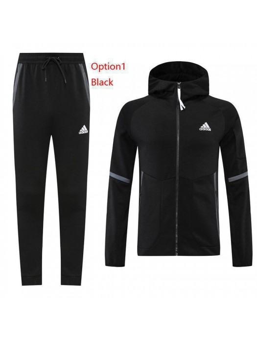 Adidass Soccer Hoodie Jacket Kits Men Football Tracksuit Set 2022-2023