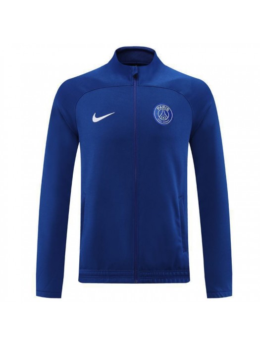 Paris Saint-Germain Blue Soccer Jacket Men's Football Tracksuit Set 2022-2023