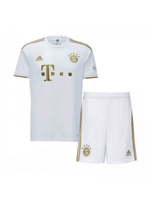 Bayern Munich Away Kids Mini Kit Soccer Jersey Youth Football Shirts Children Uniform 2022-2023