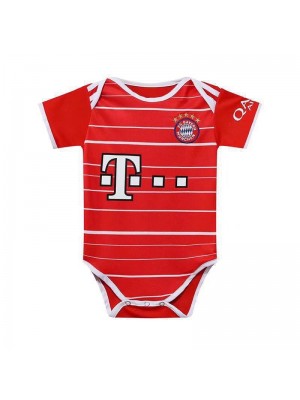 Bayern Munich Home Baby Onesie Infant Soccer Jersey Toddler Football Shirts Jumpsuit 2022-2023