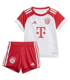 Bayern Munich Home Kids Soccer Kit Youth Football Shirts Children Uniform 2023-2024