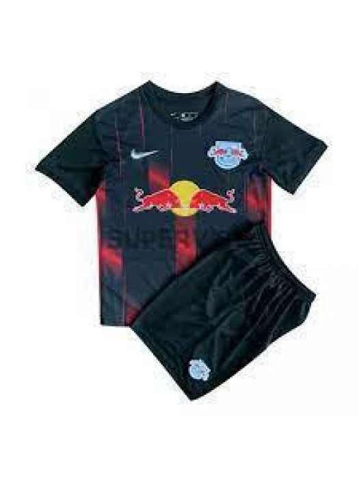RB Leipzig Third Kids Kit Soccer Jersey Youth Football Shirts Children Uniform 2022-2023