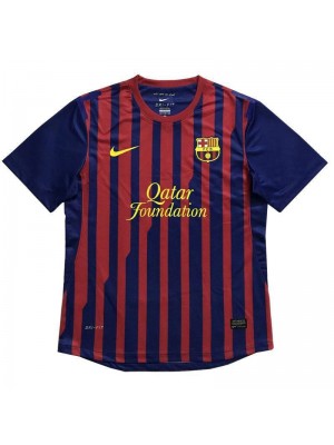 Barcelona Retro Home Soccer Jerseys Mens Football Shirts Uniforms 2011-2012