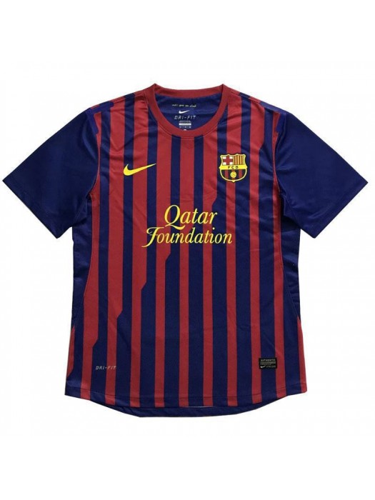 Barcelona Retro Home Soccer Jerseys Mens Football Shirts Uniforms 2011-2012