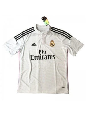 Real Madrid Home Retro Soccer Jerseys Mens Football Shirts 2014-2015