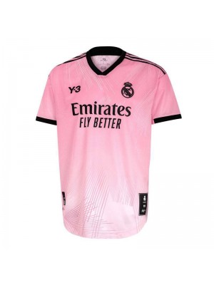 Real Madrid Y3 120TH Anniversary Pink Soccer Jersey Men's Football Shirt Uniforms 2022-2023