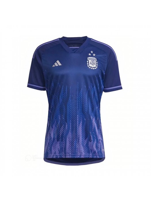 Argentina Away Soccer Jersey Men's Football Shirt FIFA World Cup Qatar 2022