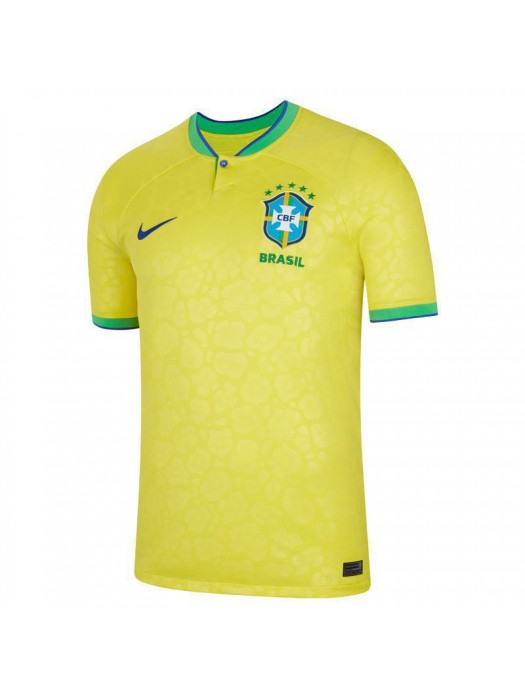 Brazil Home Soccer Jersey Men's Football Shirt FIFA World Cup Qatar 2022