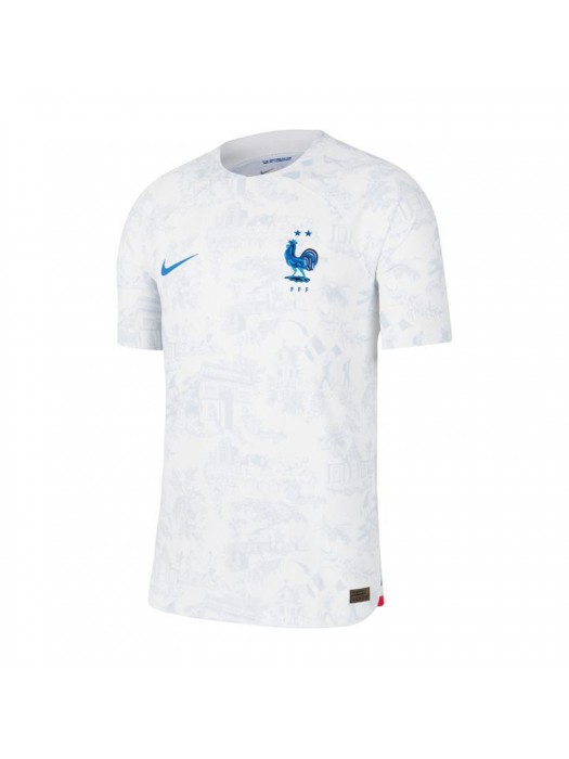 France Away Soccer Jersey Men's Football Shirt FIFA World Cup Qatar 2022