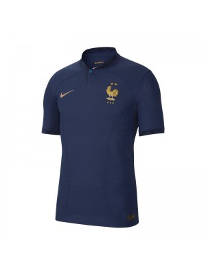 France Home Soccer Jersey Men's Football Shirt FIFA World Cup Qatar 2022