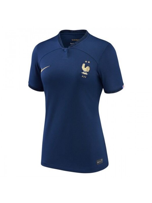 France Home Soccer Jersey Female Football Clothes Women's Uniforms World Cup Qatar 2022
