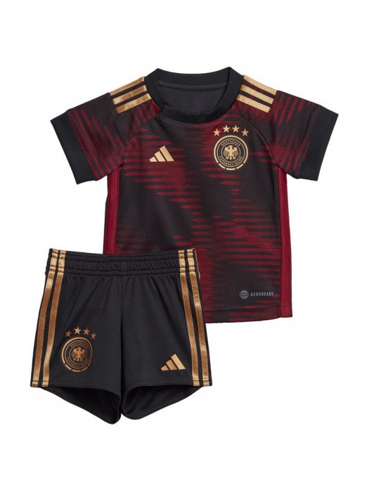 Germany Away Soccer Jersey Kids Football Kit Youth Uniforms World Cup Qatar 2022