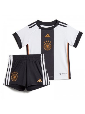 Germany Home Soccer Jersey Kids Football Kit Youth Uniforms World Cup Qatar 2022
