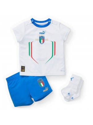 Italy Away Soccer Kids Kit Football Uniform 2022