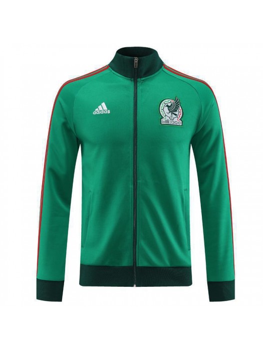 Mexico Green Soccer Jacket Men's Football Tracksuit Set 2022-2023