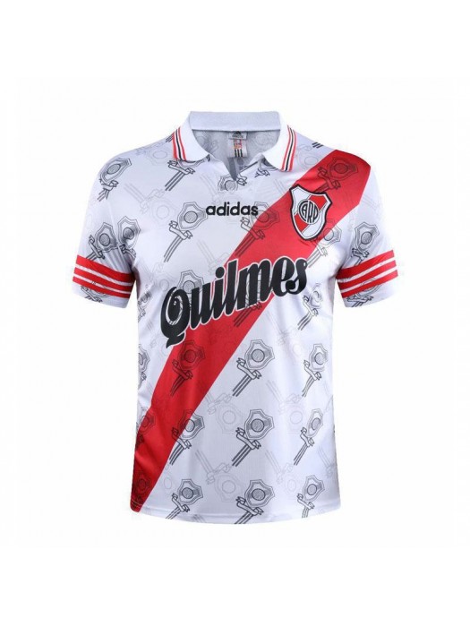 River Plate Home Retro Soccer Jerseys Mens Football Shirts 1996
