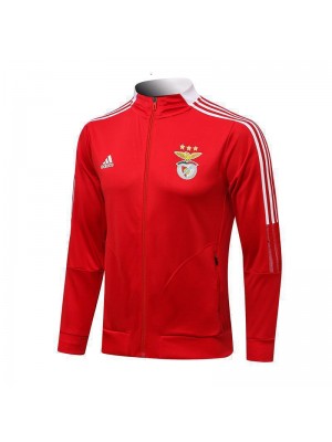 Benfica Red Men's Football Jacket Soccer Tracksuit 2021-2022
