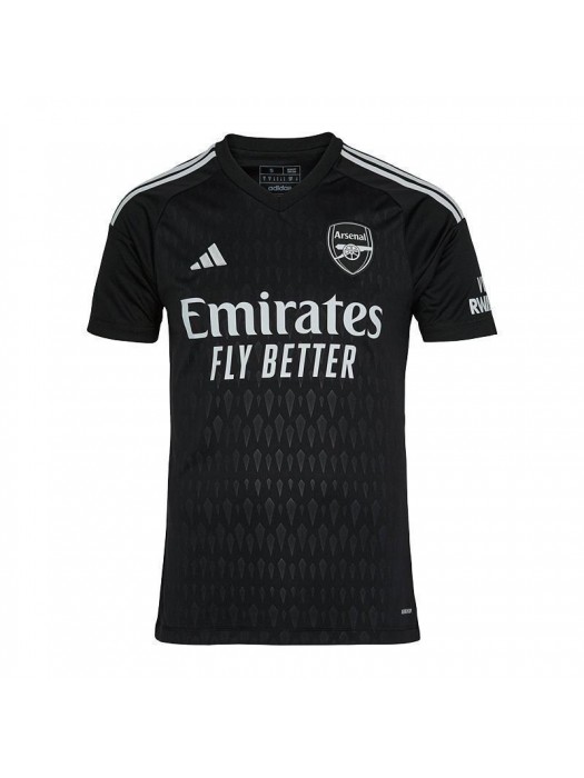 Arsenal Black Goalkeeper Soccer Jersey Men's Football Shirt 2023-2024