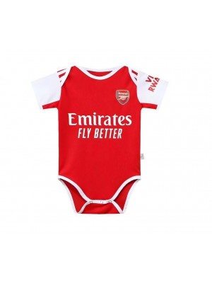 Arsenal Home Baby Onesie Infant Soccer Jersey Toddler Football Shirts Jumpsuit 2022-2023