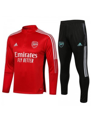 Arsenal Red Men's Soccer Tracksuit Football Kit 2021-2022