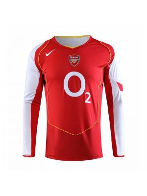 Arsenal Retro Home Long Sleeve Soccer Jerseys Mens Football Shirts Uniforms 2006