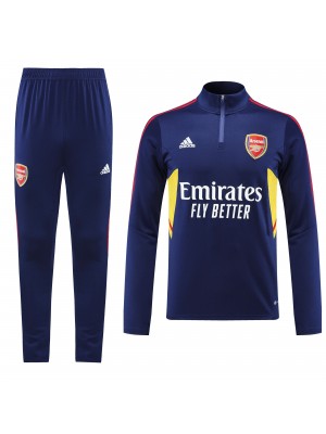 Arsenal Soccer Tracksuit Set Men's Royal Blue Football Training Wear 2022-2023