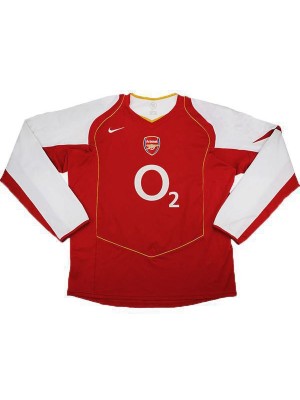 Arsenal Home Retro Jersey Mens First Soccer Sportwear Football Long Sleeves 2004-2005