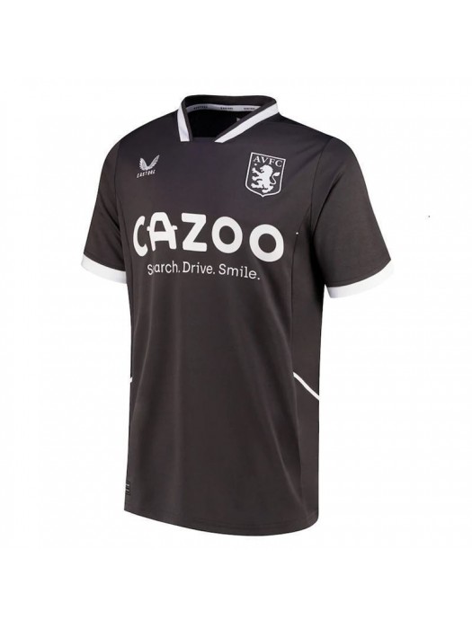 Aston Villa Black Goalkeeper Soccer Jerseys Men's Football Shirts Uniforms 2022-2023