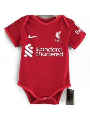 Liverpool Home Baby Onesie Infant Soccer Jersey Toddler Football Shirts Jumpsuit 2022-2023