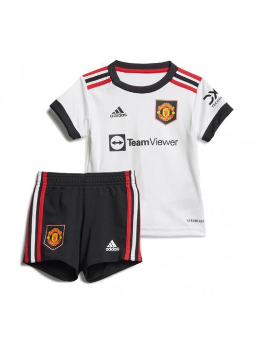 Manchester United Away Soccer Jersey Kids Kits Football Shirts Uniforms 2022-2023