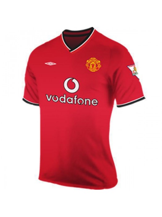 Manchester United Home Retro Jersey Mens Football Shirt 2000-2001