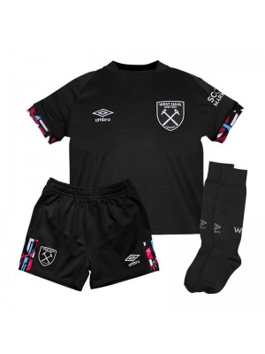 West Ham United Away Soccer Jerseys Kids Kit Football Shirts Children Uniforms 2022-2023