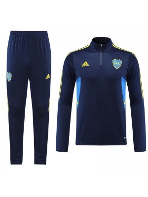 Boca Juniors Soccer Tracksuit Set Men's White Football Training Wear 2022-2023