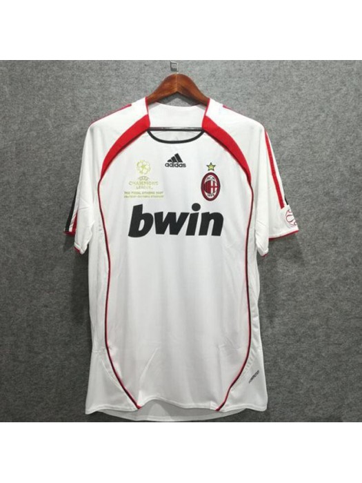 AC Milan Retro Champions League Version Soccer Jersey 2006