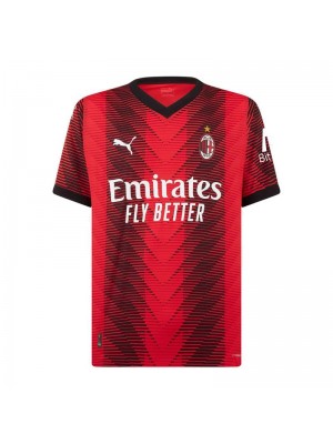 AC Milan Home Soccer Jerseys Mens Football Shirt 2023-2024