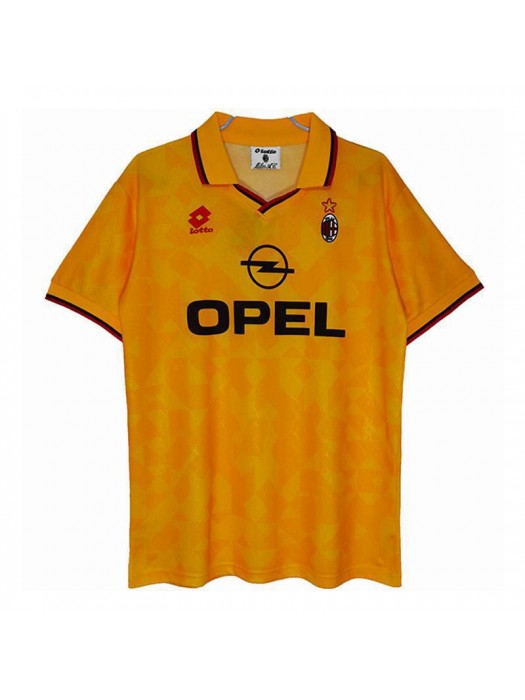 AC Milan Retro Soccer Away Jerseys Men's  Football Shirt 1995-1996