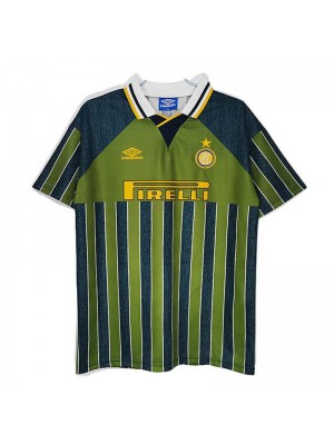 Inter Milan Away Retro Soccer Jerseys Men's Football Shirts Uniforms 1995-1996