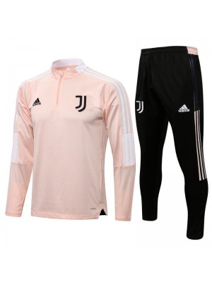 Juventus Pink Men's Soccer Tracksuit Football Kit 2021-2022
