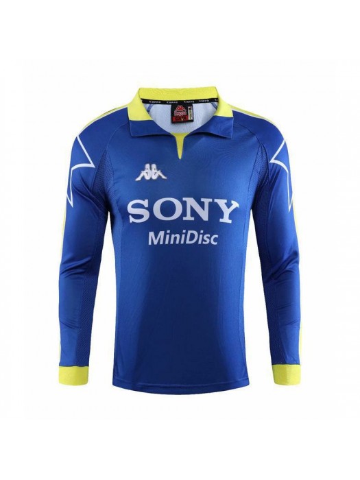 Juventus Third Long Sleeve Retro Mens Soccer Jersey Football Shirt 1997-1998