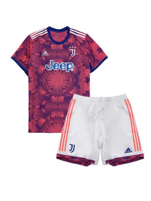 Juventus Third Kids Mini Kit Soccer Jersey Youth Football Shirts Children Uniform 2022-2023