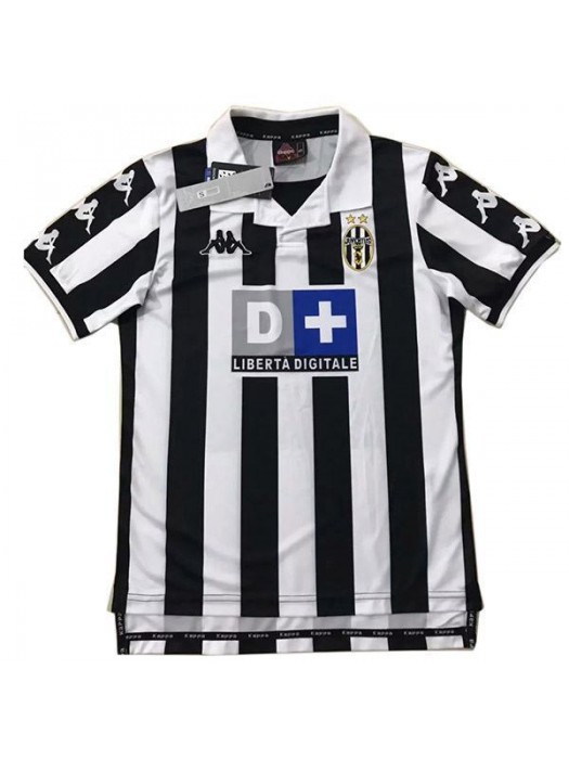 Juventus Home Retro Soccer Jersey Mens Football Shirt 1999-2000