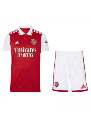 Arsenal Home Kids Kits Football Clothes Children Soccer Jersey Uniforms 2022-2023