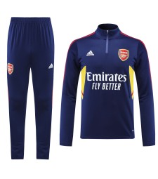 Arsenal Soccer Tracksuit Set Men's Royal Blue Football Training Wear 2022-2023