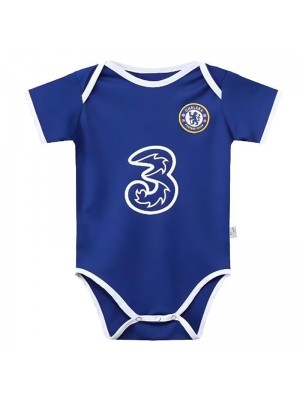 Chelsea Home Baby Onesie Infant Soccer Jersey Toddler Football Shirts Jumpsuit 2022-2023