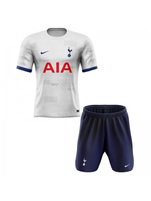Tottenham Hotspur Home Soccer Jerseys Kids Kit Football Shirts Children Uniforms 2023-2024
