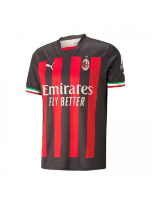 AC Milan Home Soccer Jerseys Mens Football Shirt 2022-2023