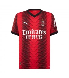 AC Milan Home Soccer Jerseys Mens Football Shirt 2023-2024