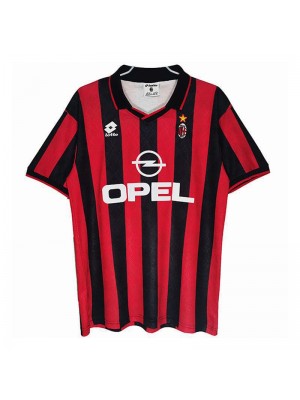 AC Milan Retro Home  Soccer Jerseys Mens Football Shirt 1995-1996