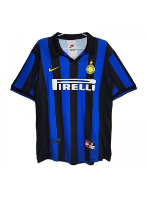 Inter Milan Home Retro Soccer Jerseys Men's Football Shirts Uniforms 1998-1999